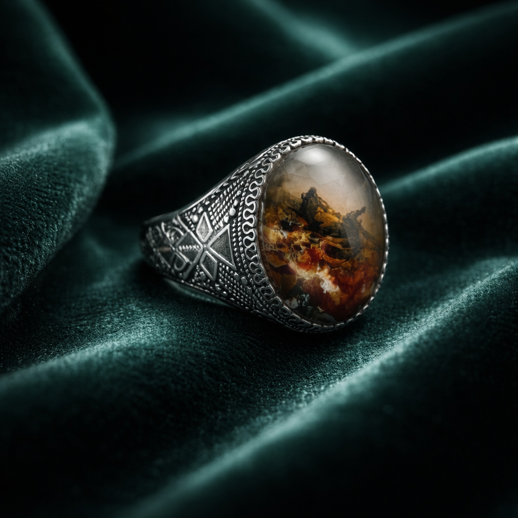 Wild Pattern Yemeni Agate