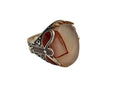 Royal Pattern Agate Ring – Limited Men’s Collection