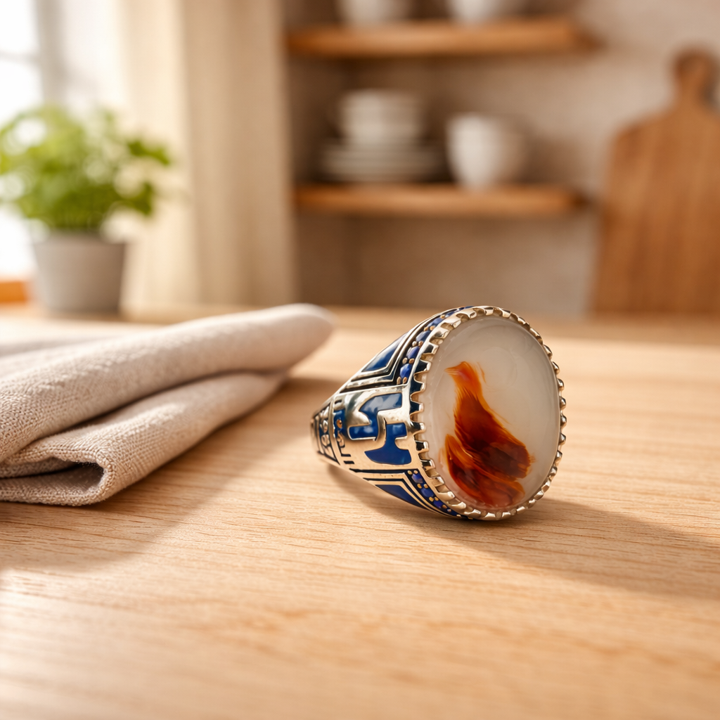 Royal Blue Heritage Agate