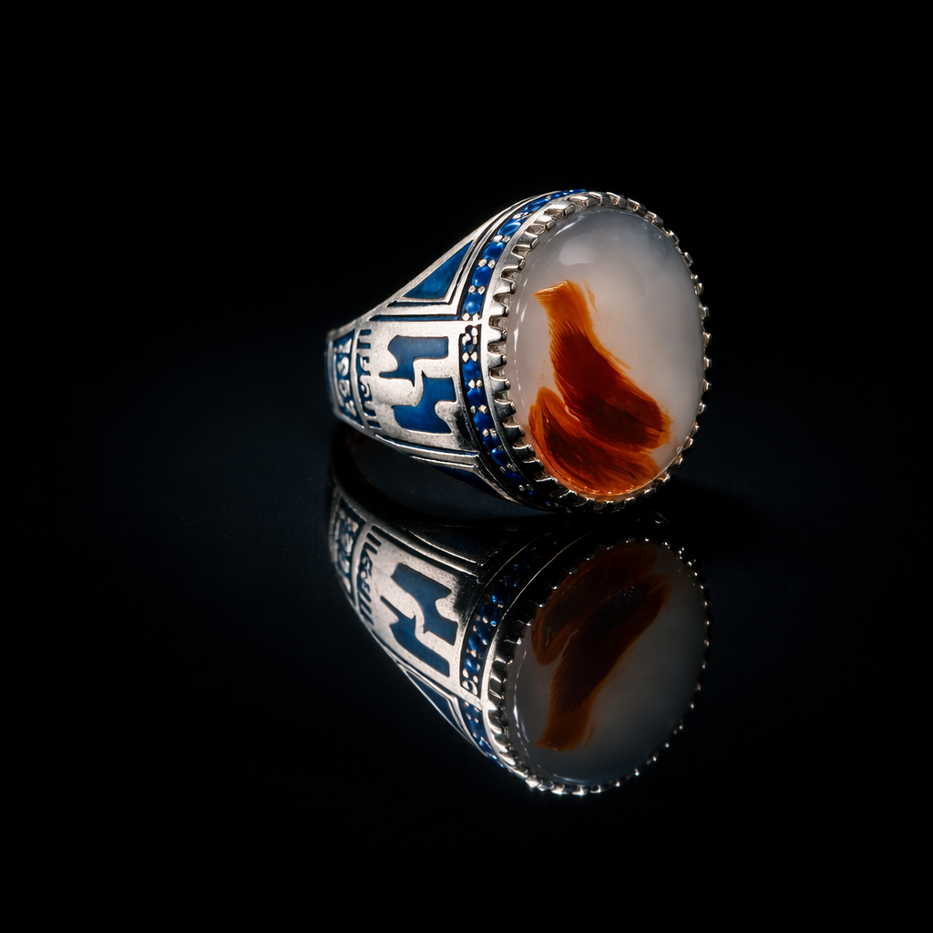 Royal Blue Heritage Agate