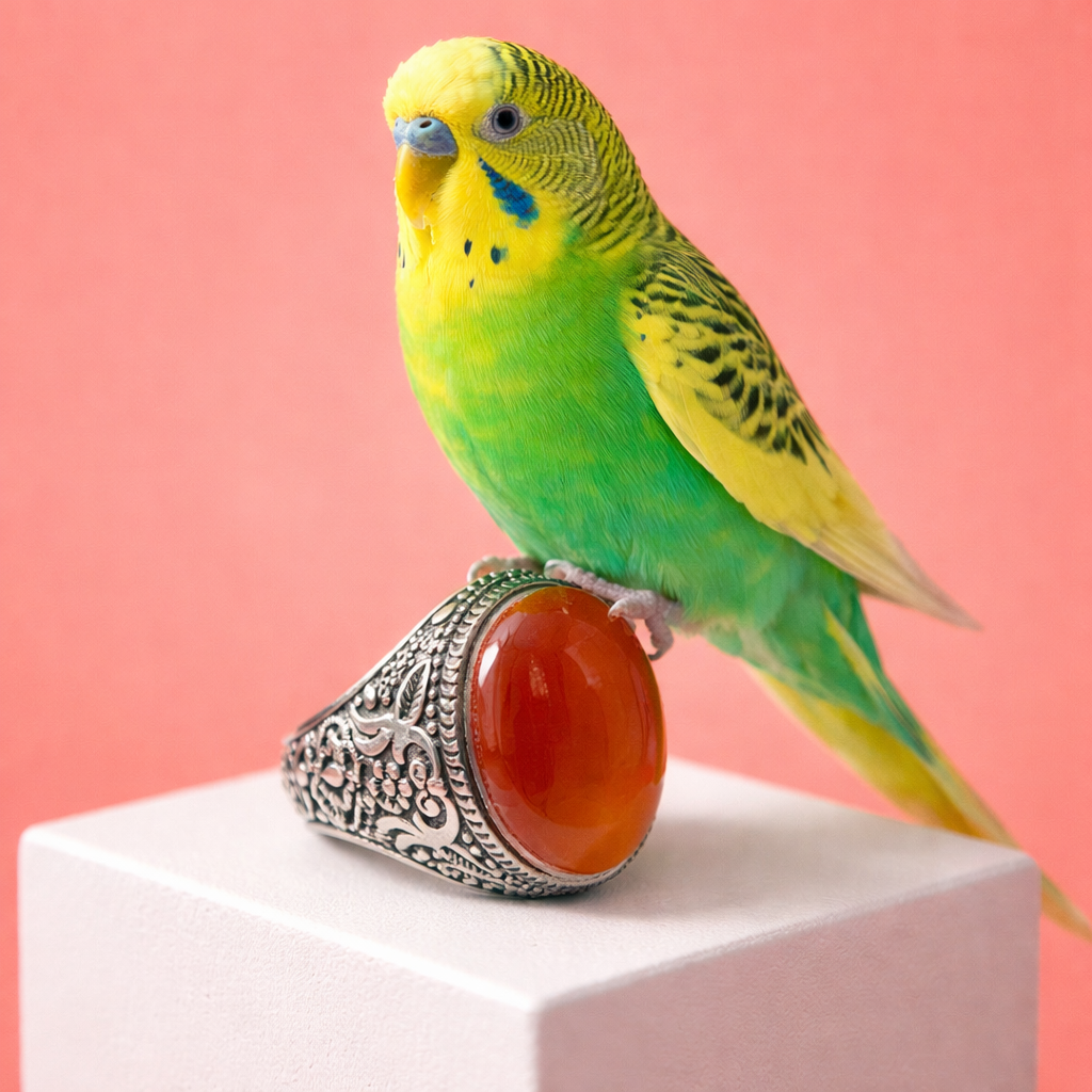 Heritage Red Yemeni Agate Ring