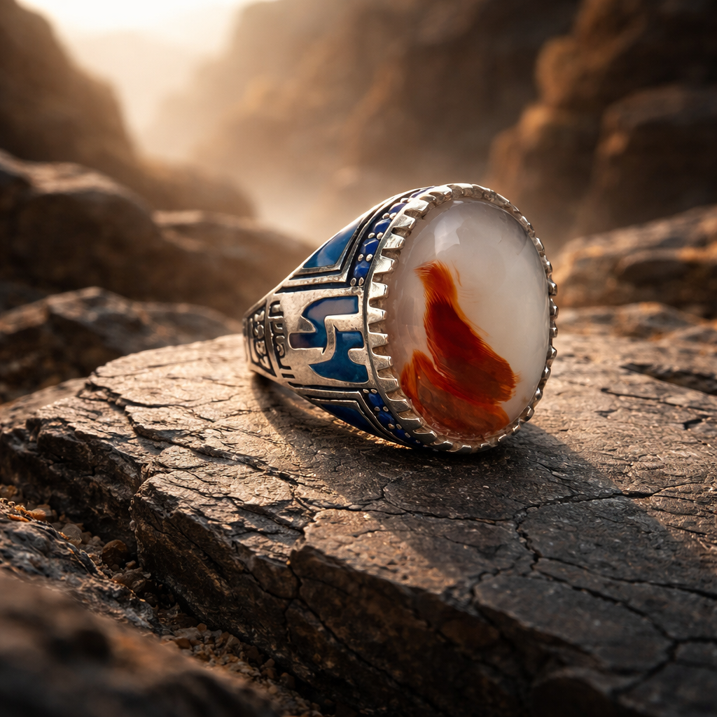 Royal Blue Heritage Agate