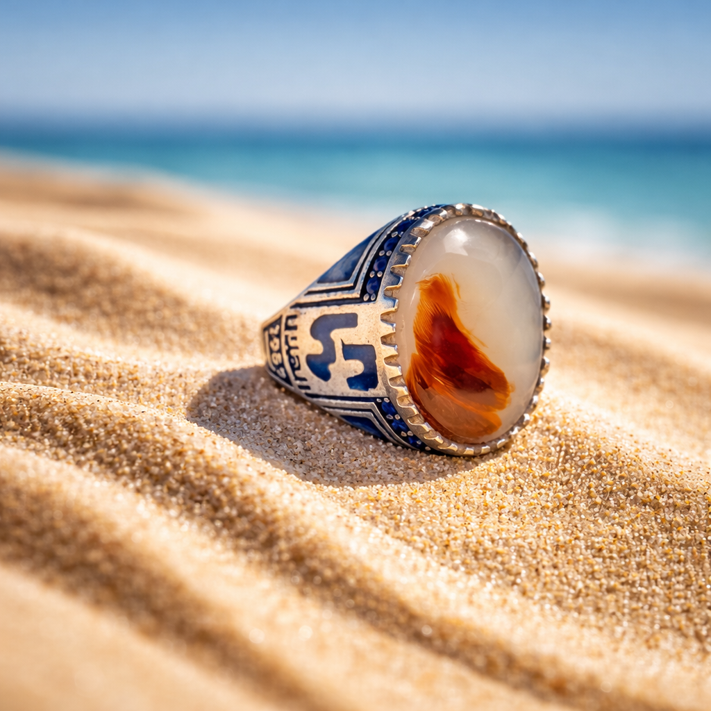 Royal Blue Heritage Agate