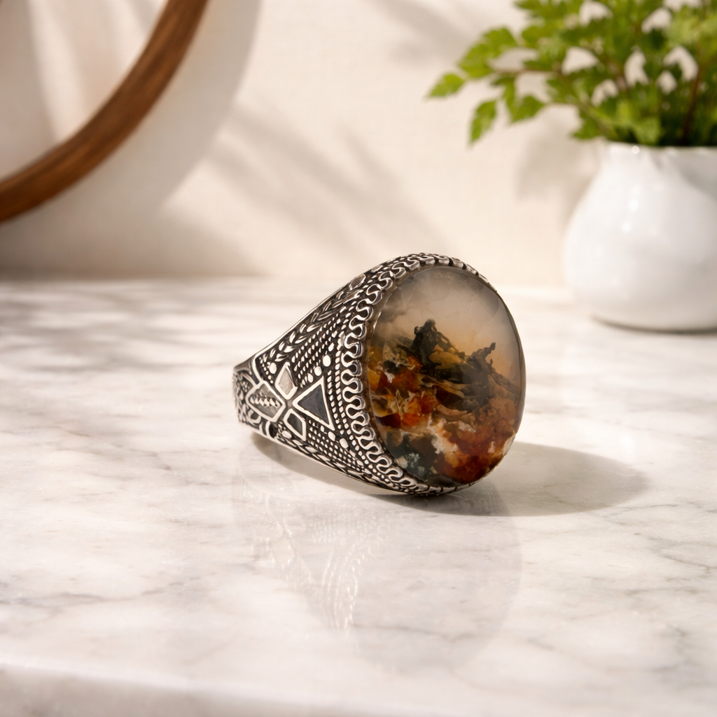 Wild Pattern Yemeni Agate