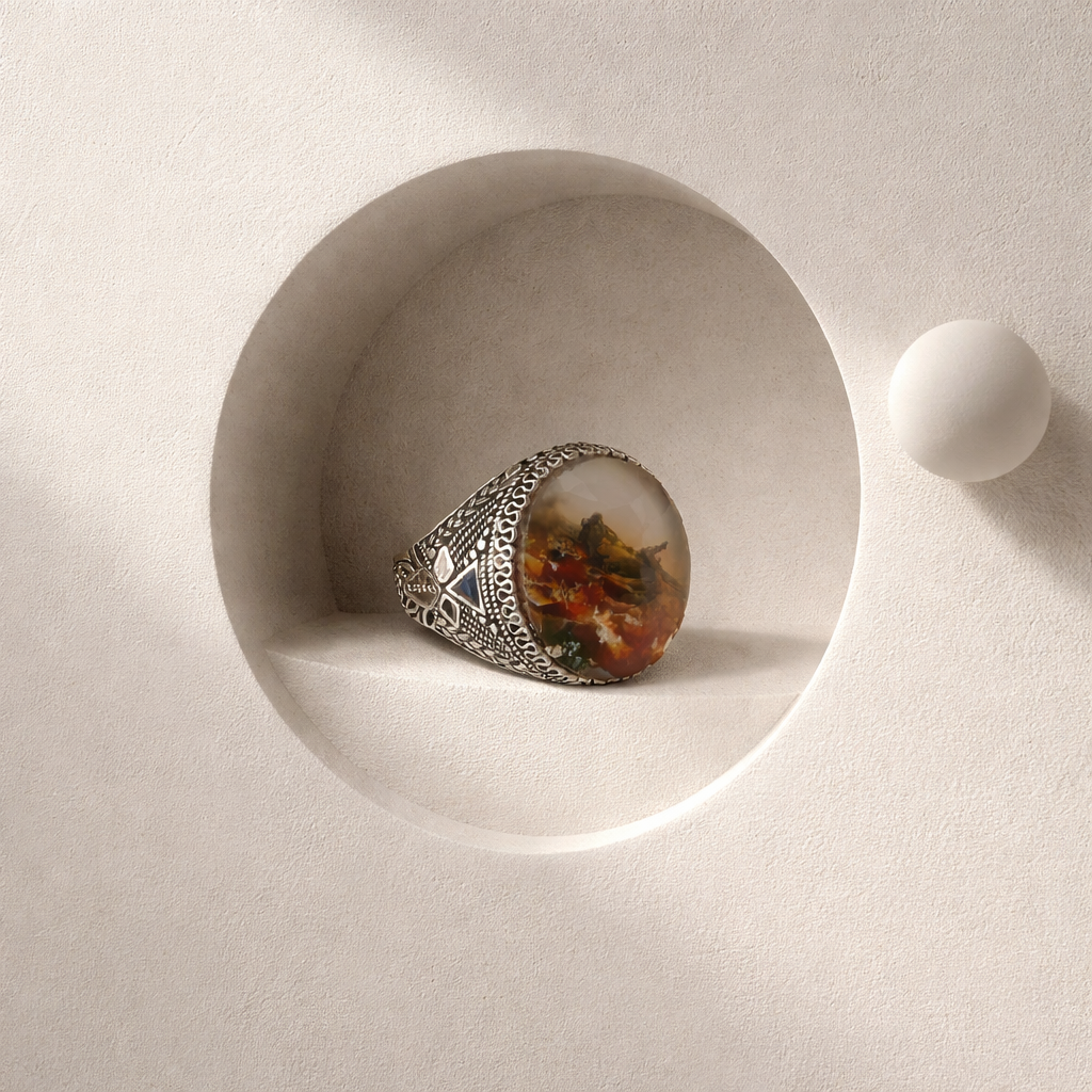 Wild Pattern Yemeni Agate